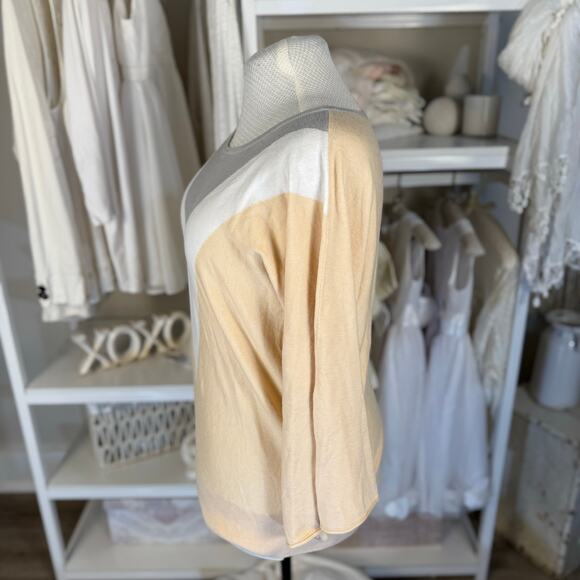 women’s sweaters sz. XL viscose/Poly sweater soft, slimming, color block #3652 - Picture 3 of 7